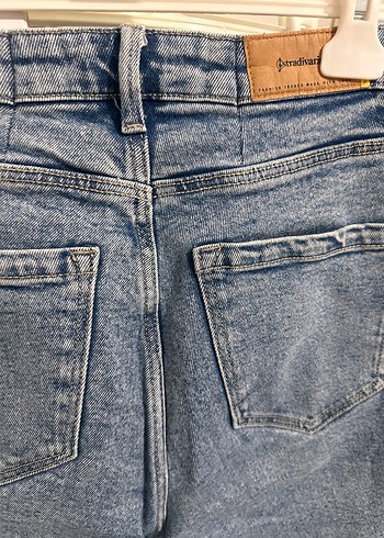 Kadın Mavi Denim Normal Boy Kot Pantolon - Görsel 4
