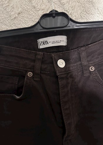 Kadın Kahverengi Regular Fit Denim Pantolon - Görsel 3