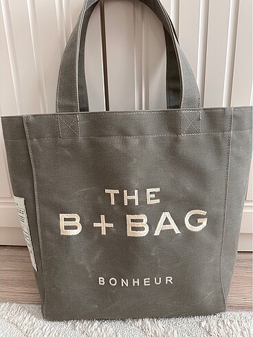  Beden gri Renk The B+BAG ÇANTA