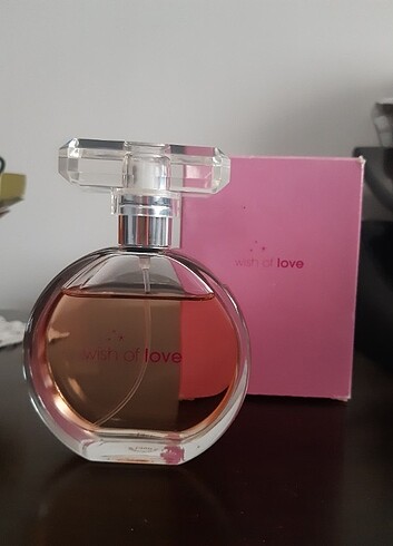 Bayan Parfüm Wihs of Love pembe Avon ürünüdür 