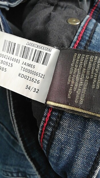 34 Beden lacivert Renk Erkek pantolon