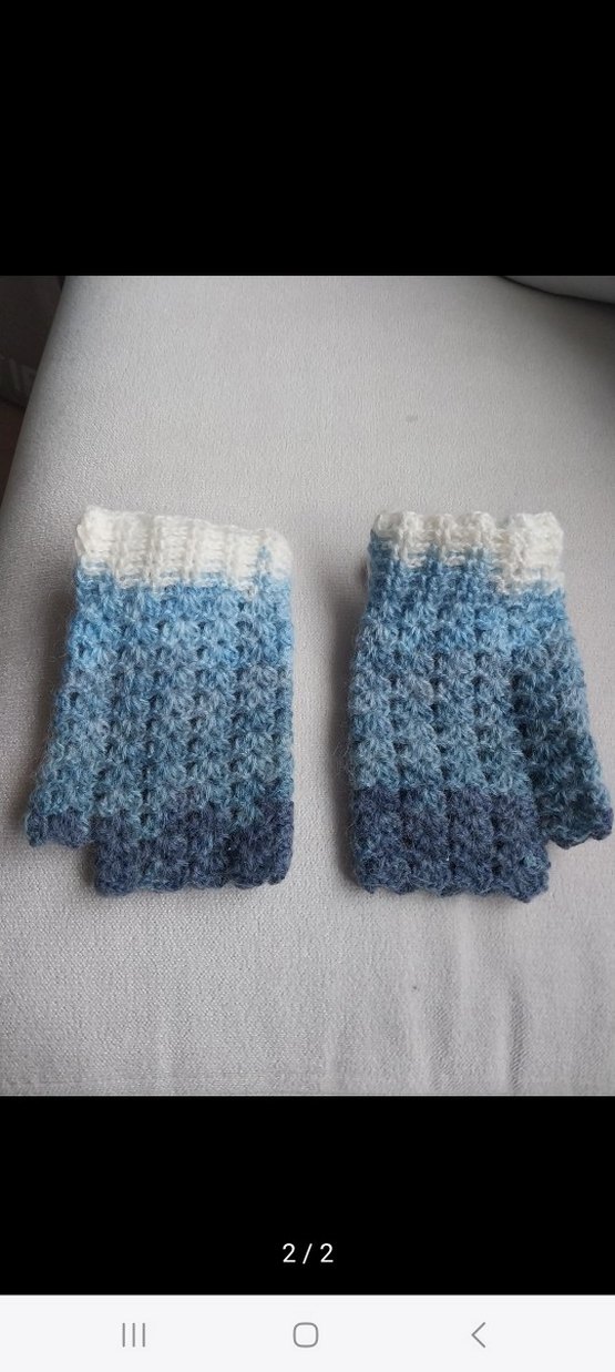 Bohem Tarz Örgü Kadın Eldivenleri - Görsel 2