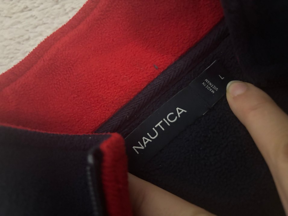 Nautica Siyah Fermuarlı Erkek Polar - Görsel 4