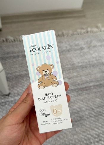 Ecolatier Bebek Pişik Kremi Çinko İçerir