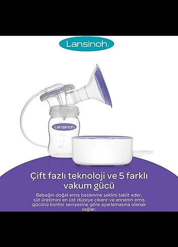 Lansinoh Tekli Gögüs Pompası