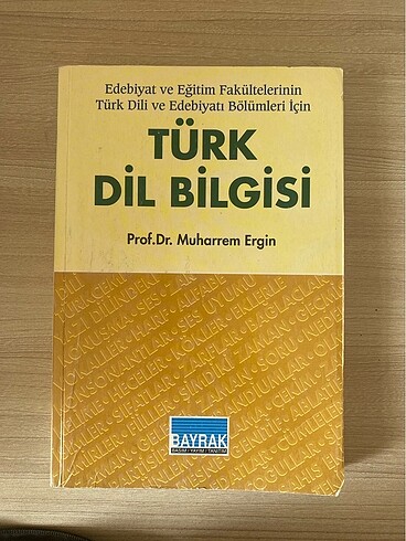 Türk Dil Bilgisi Muharrem Ergin
