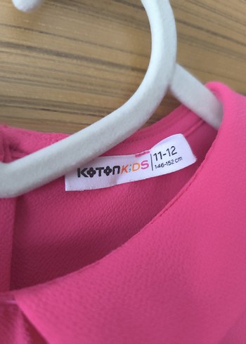 kız çocuk Uzun Kollu Pembe Fırfırlı Bluz - Görsel 3