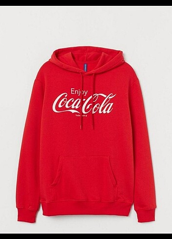 Kırmızı h&m sweatshirt 
