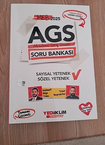 Ags sayısal sözel yetenek soru bankası 