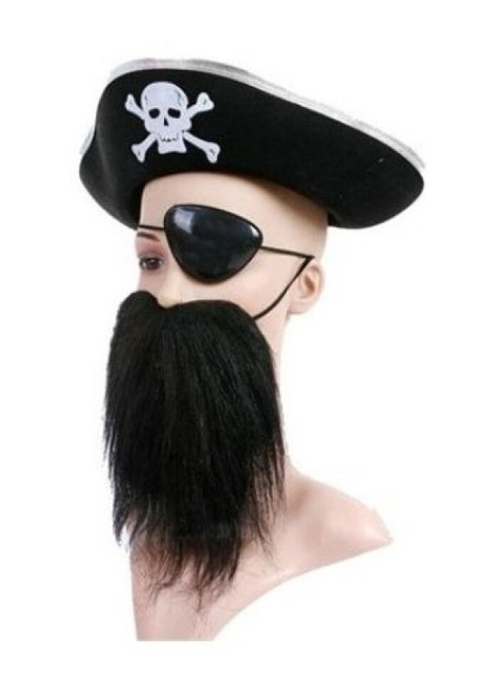 3 lü Korsan Set Çocuk Boy Altın Renk

 - Görsel 2