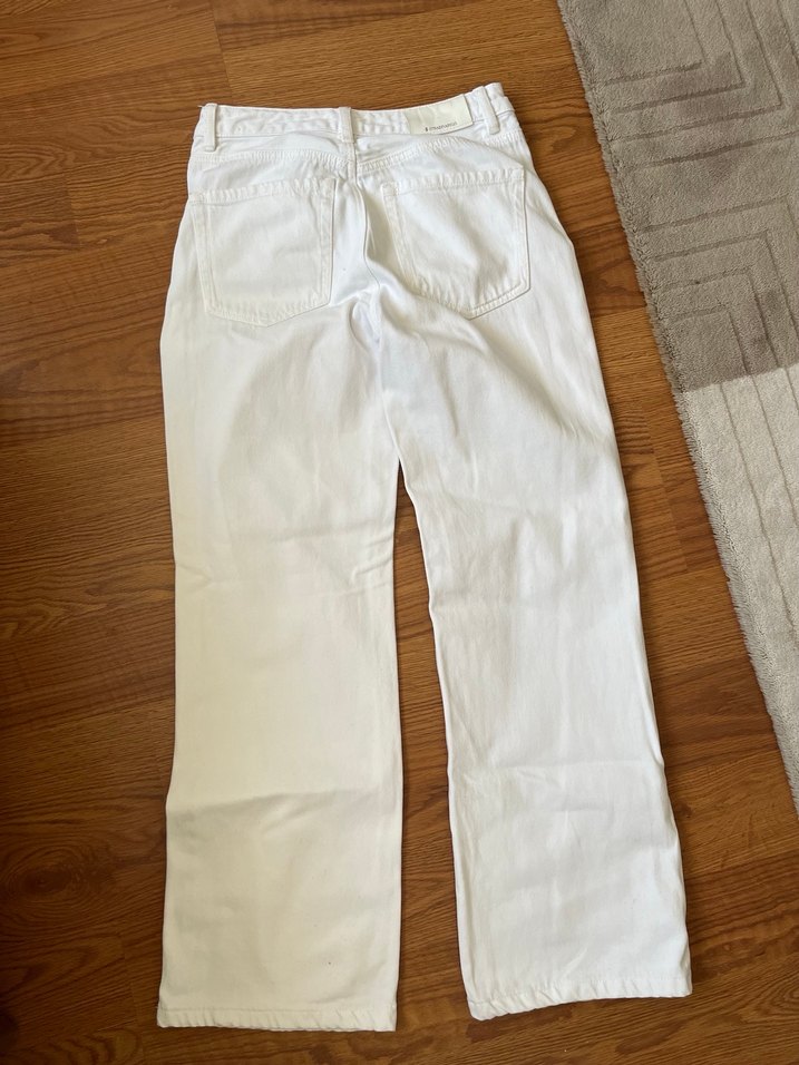 Beyaz jean - Görsel 2