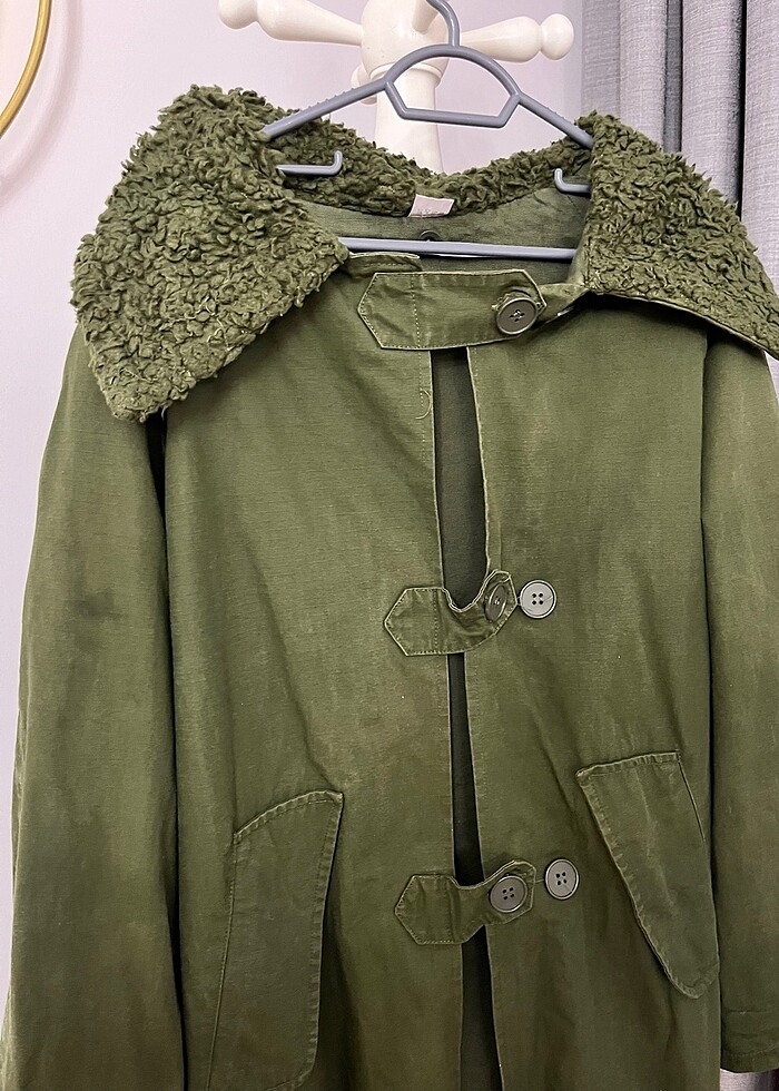 Haki parka - Görsel 3