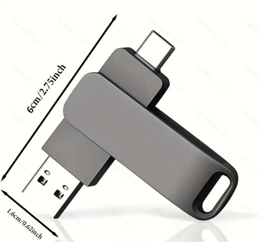 USB Bellek  Type c 128gb - Görsel 3