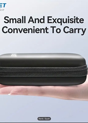 EAGET Siyah Taşınabilir çanta - Görsel 4