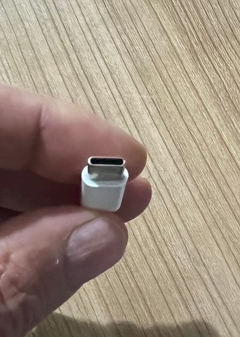 Beyaz USB-C Kulaklık Dönüştürücü Adaptör - Görsel 3