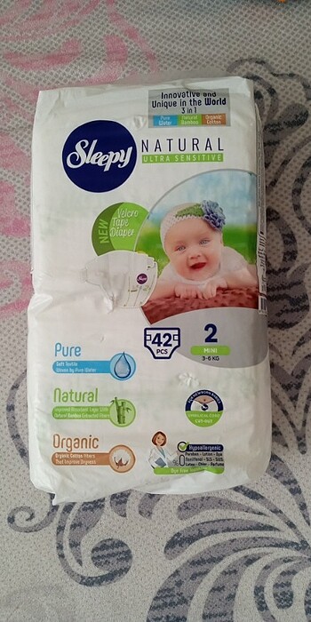 sleepy natural 2 ve 3 no hepsi 100 tl