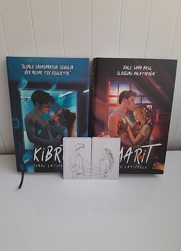 Kibrit-İzmarit-Cemal Latifoğlu İMZALI ciltli ayraçlı posterli Ep