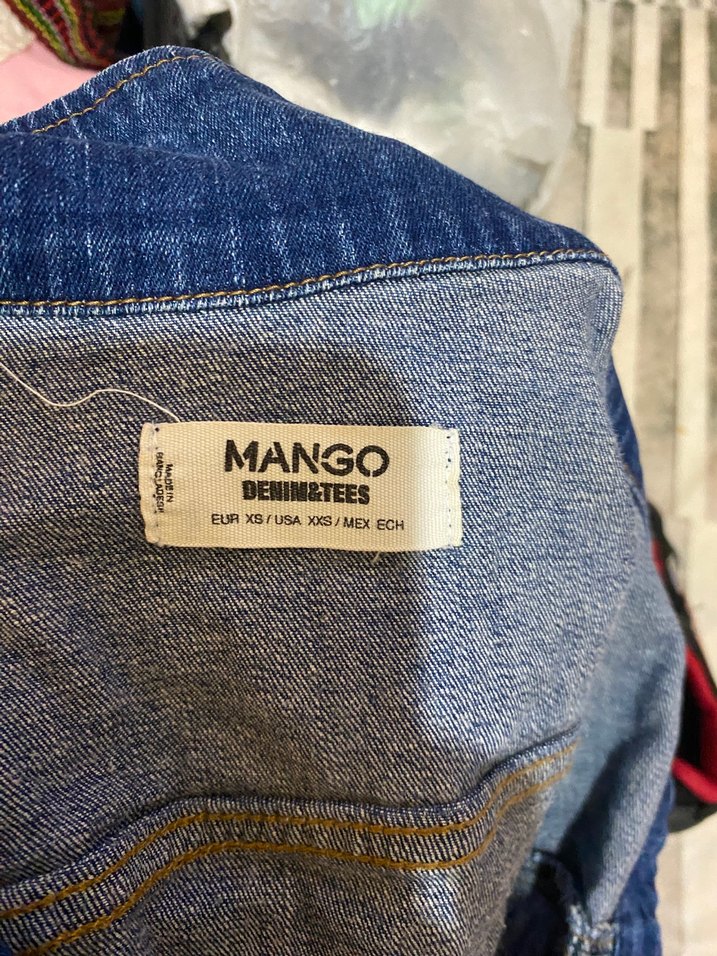 Mango Mavi Denim Ceket — görsel 2/4
