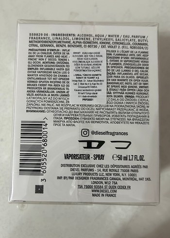 Diesel Only The Brave Erkek Parfümü 50 ml - Görsel 3
