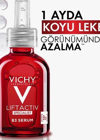 Vichy Liftactiv B3 Serum 30 ml Anti-Aging - Görsel 4