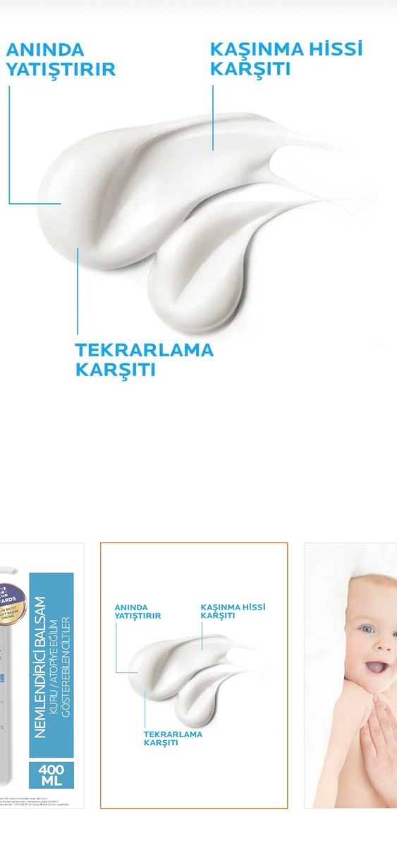 La Roche-Posay Lipikar Baume AP+ 400 ml - Görsel 2