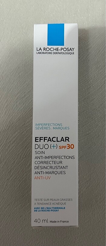 La Roche Posay Effaclar Duo spf 30 - Görsel 3