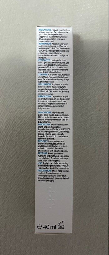 La Roche Posay Effaclar Duo spf 30 - Görsel 4