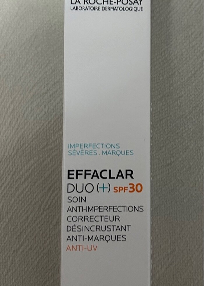 La Roche Posay Effaclar Duo spf 30 - Görsel 3