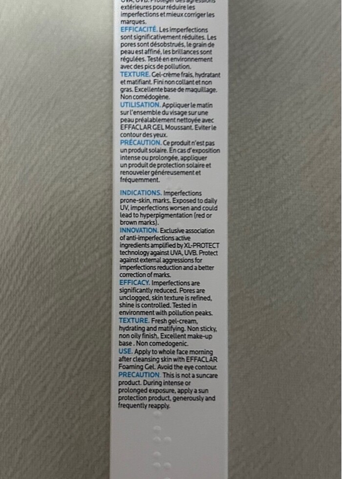 La Roche Posay Effaclar Duo spf 30 - Görsel 4