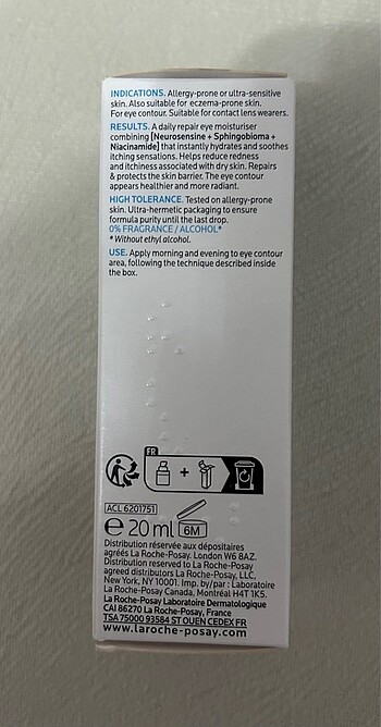 La Roche Posay La Roche Posay Toleriane Dermallergo Eyes