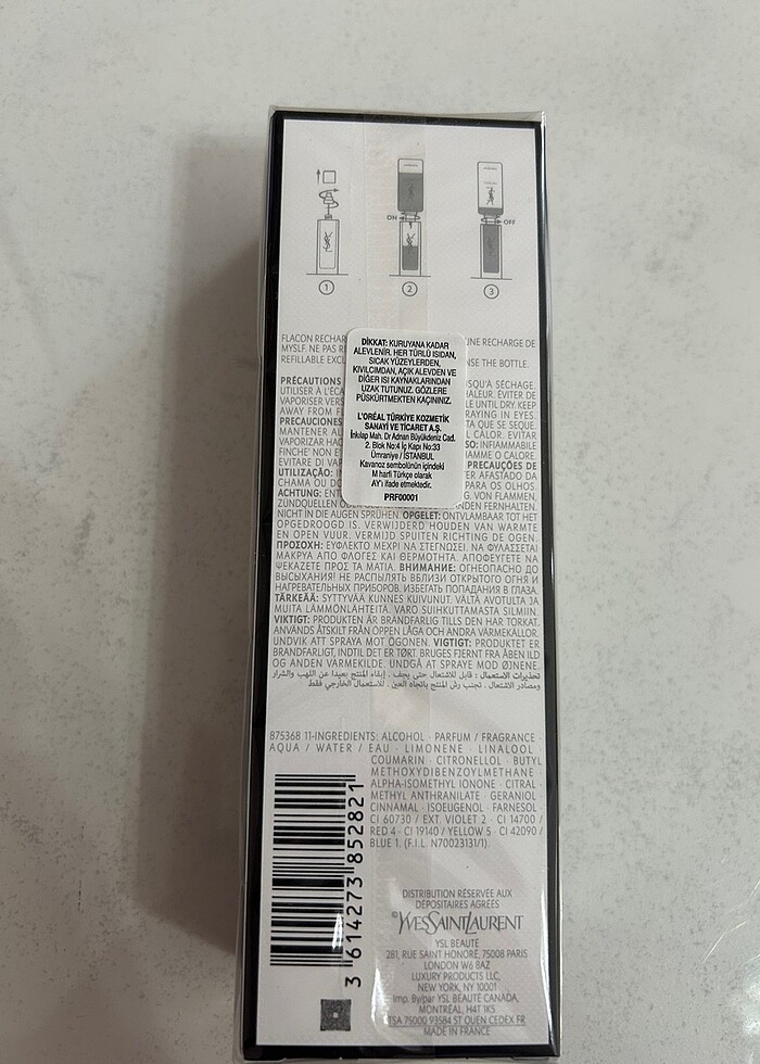 YSL Myslf 60 ml erkek parfüm - Görsel 4