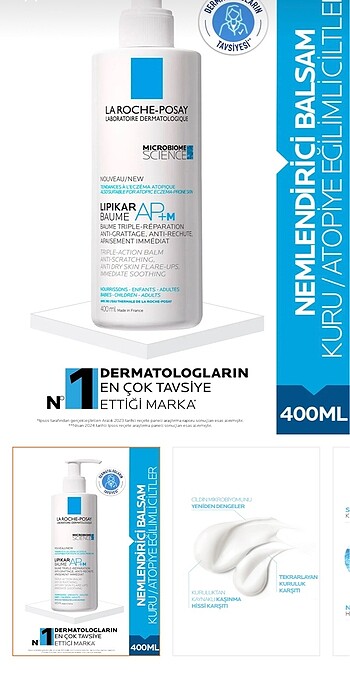 La Roche Posay Lipikar Baume AP+ M 400 ml