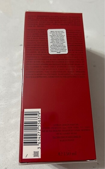 GIORGIO ARMANI SI PASSIONE 150ML - Görsel 5