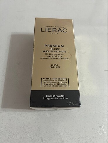 Lierac Paris the cure absolute