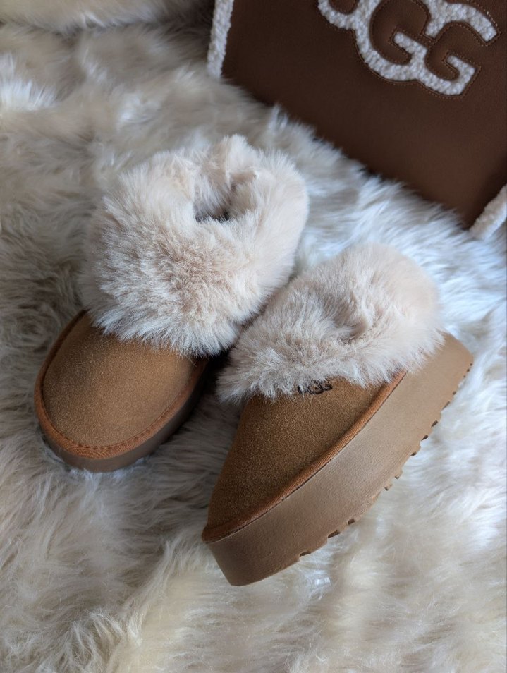  UGG Tazzella Kadın Kürklü Bot - Görsel 4