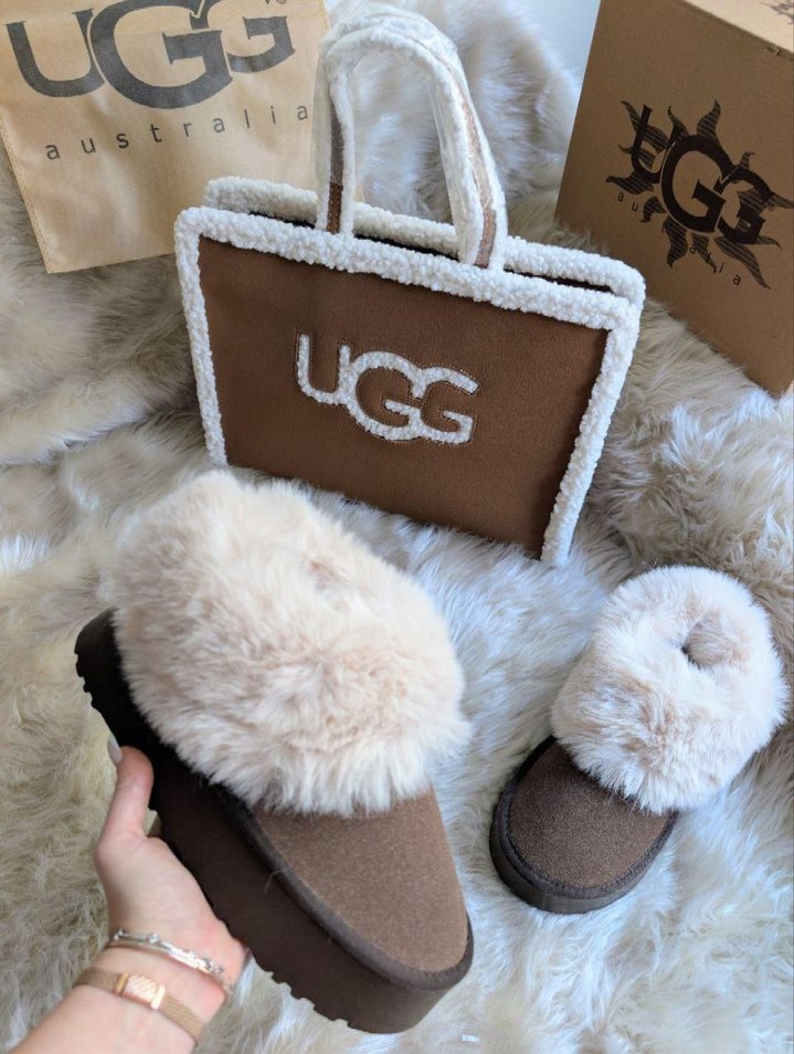 UGG Tazzella Kadın Kürklü Bot - Görsel 2