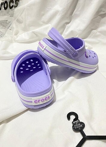 31 Beden mor Renk Crocs Terlik