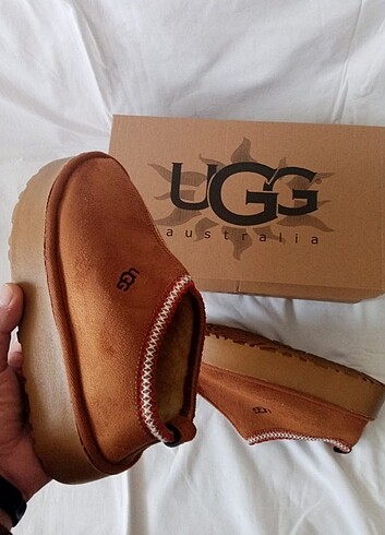 37 Beden kahverengi Renk Yeni Sezon UGG Tazz Platform Taban