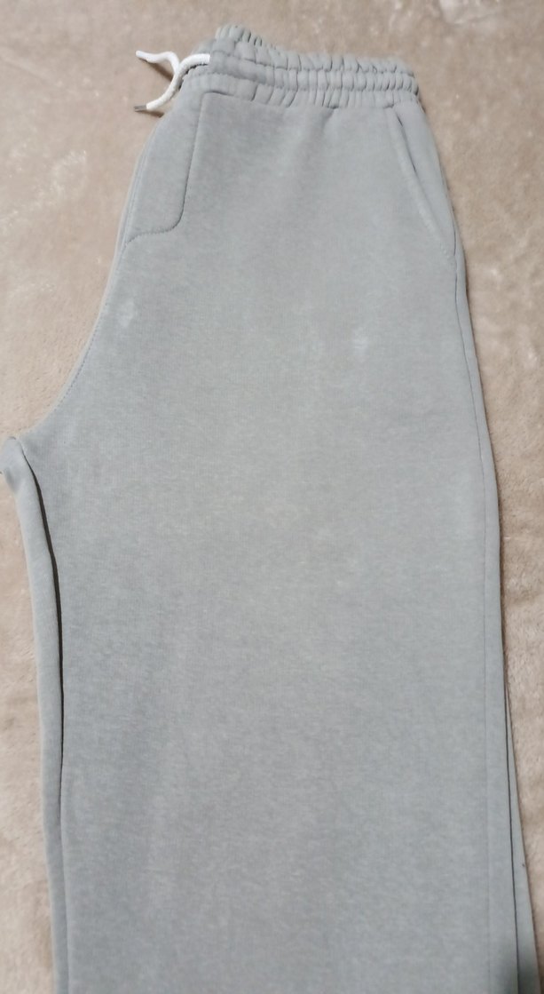 Gri renk Rahat Kesim Sweatpant - Görsel 2