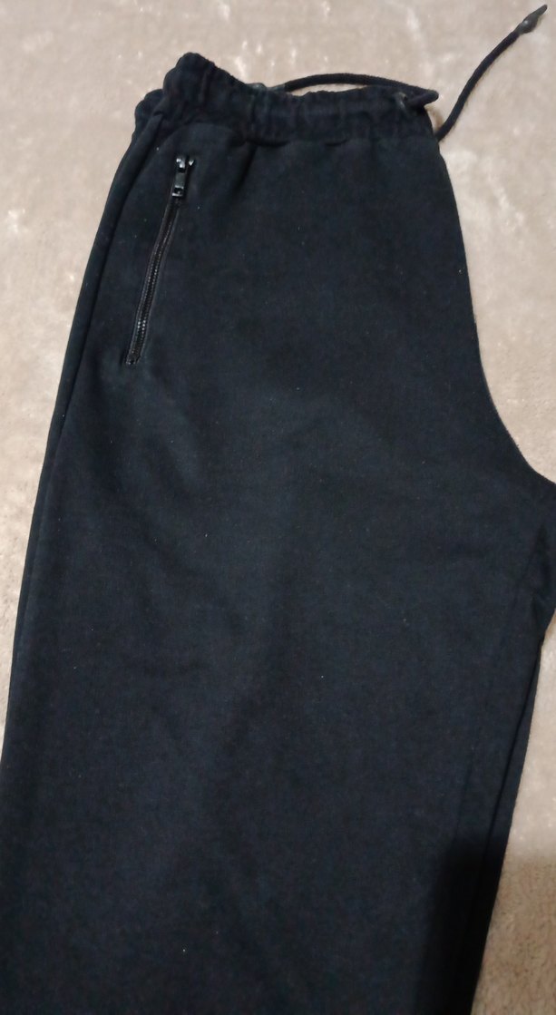 Siyah Erkek cepleri Fermuarlı eşofman - Görsel 3