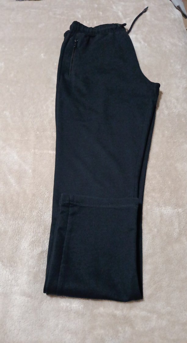 Siyah Erkek cepleri Fermuarlı eşofman - Görsel 2