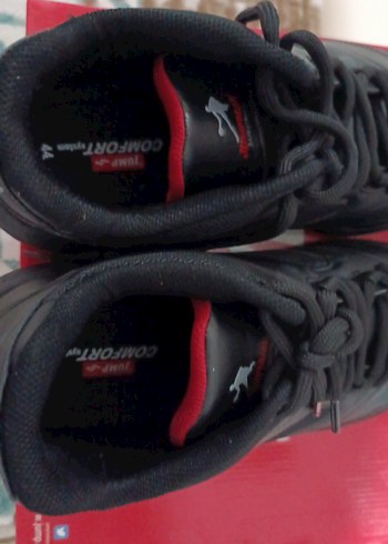 Siyah Bağcıklı Basketbol Ayakkabısı - Görsel 4