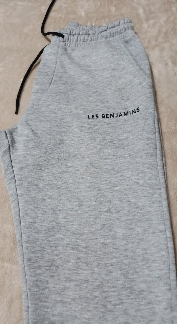 Gri Erkek Fermuarlı Rahat Eşofman Altı - Görsel 2