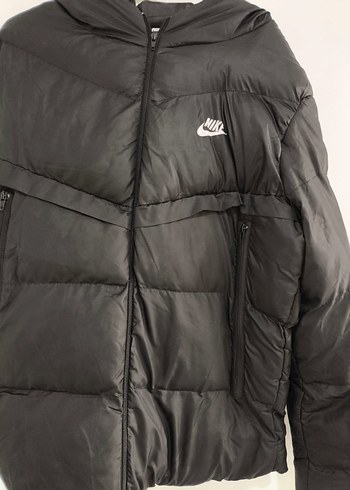 Nike Nike Siyah erkek Midi Kışlık Spor Mont