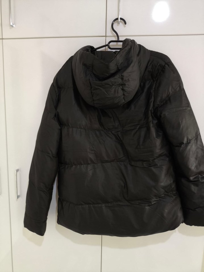 Nike Siyah erkek Midi Kışlık Spor Mont - Görsel 3