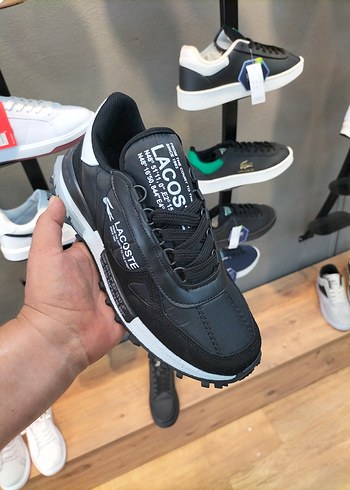 Lacoste Lacoste Siyah Erkek Spor Ayakkabı Numaraları Mevcuttur