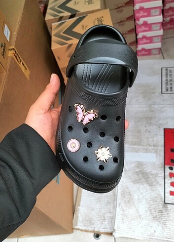 Crocs Orjinal Bayan Terlik Yüksek Topuk Numaralar Mevcut