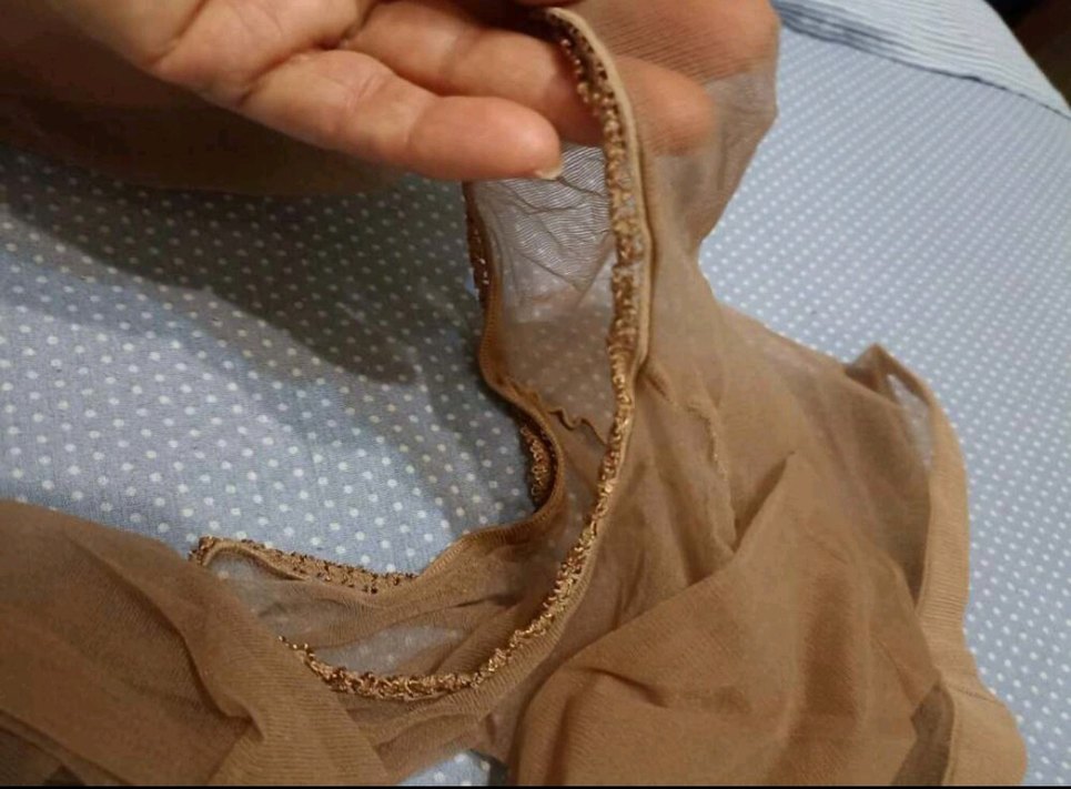 siyah ten rengi külotlu çorap - Görsel 3