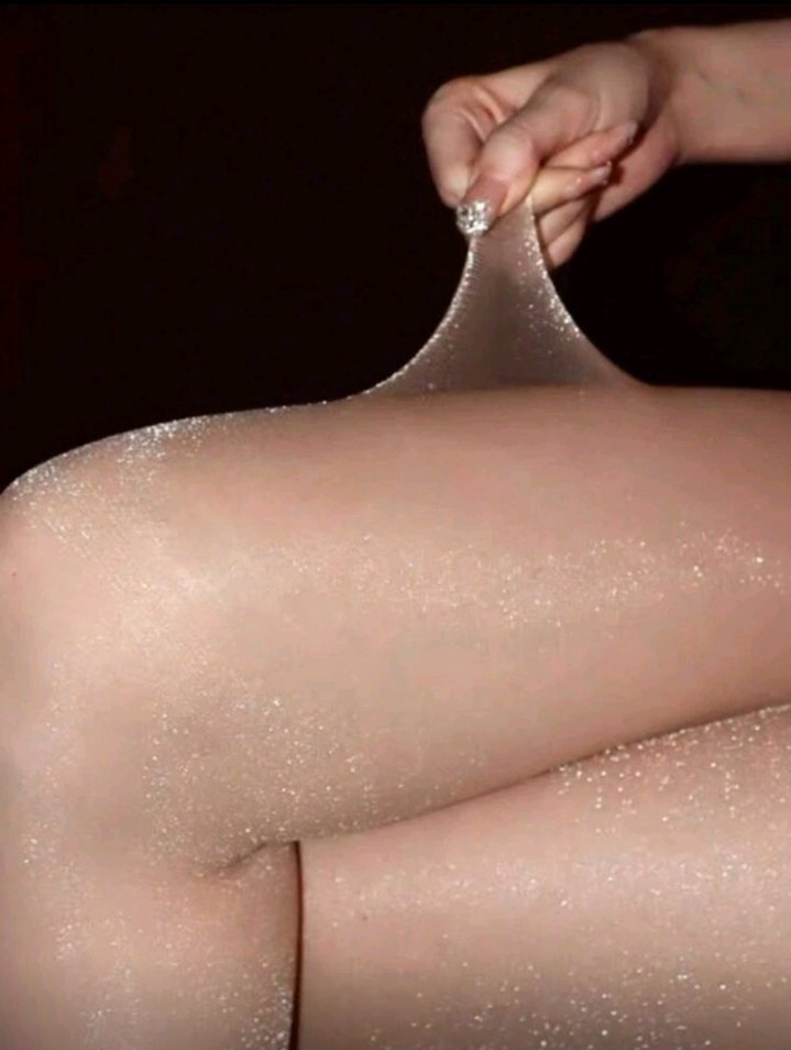 siyah ten rengi külotlu çorap - Görsel 5