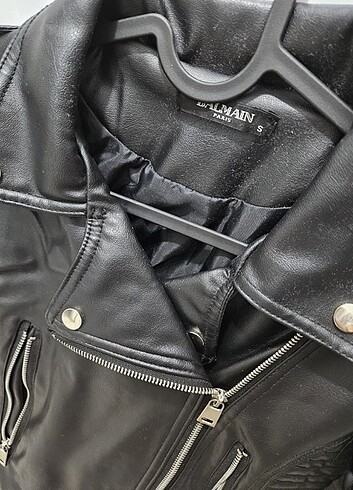 #Balmaın paris deri ceket - Görsel 5